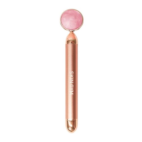 Skin Gym Rose Quartz Revati Vibrating Beauty Tool, Brand NEW, MSRP $59 - Picture 1 of 9